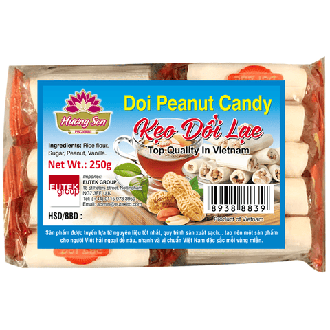 HUONG SEN Doi Peanut Candy Keo Doi Lac 250g