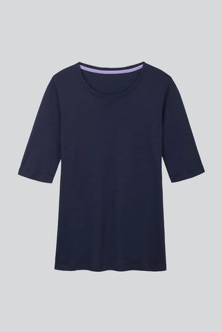 Half Sleeve Crew Neck Cotton Modal Blend T-shirt