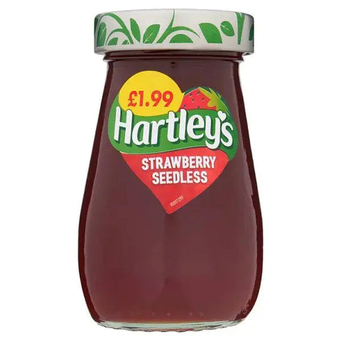 Hartley's Strawberry Seedless 300g (Case of 6)