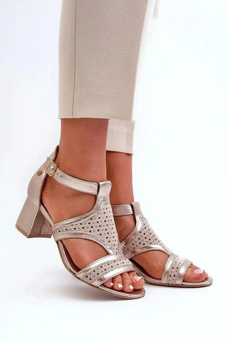 Heel sandals model 198129 Step in style