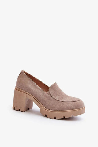Step in style Heeled low shoes