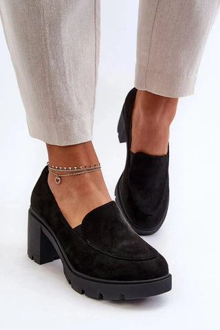 Step in style Heeled low shoes