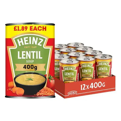 Heinz Lentil Soup PMP 400g (Case of 12)