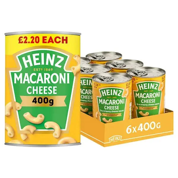 Heinz Macaroni Cheese PMP 400g (Case of 6)