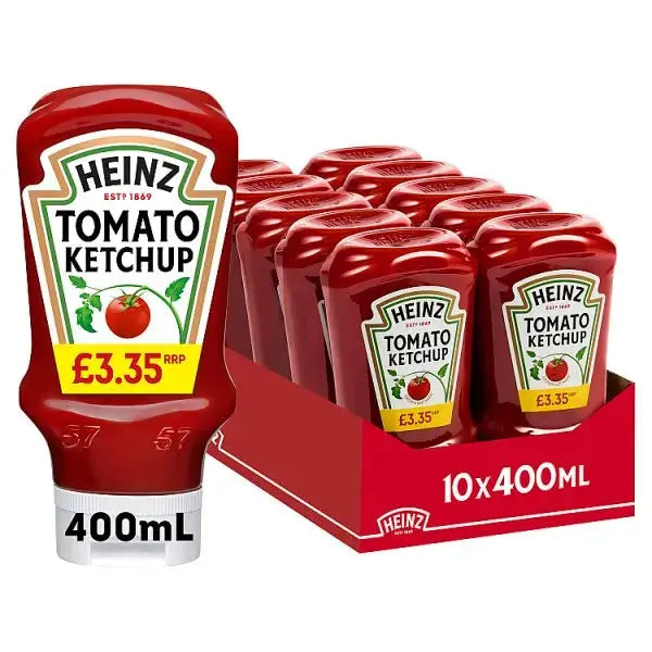 Heinz Tomato Ketchup Sauce PMP 460g (Case of 10)