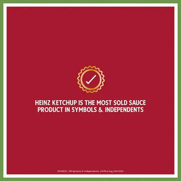 Heinz Tomato Ketchup Sauce PMP 460g (Case of 10)