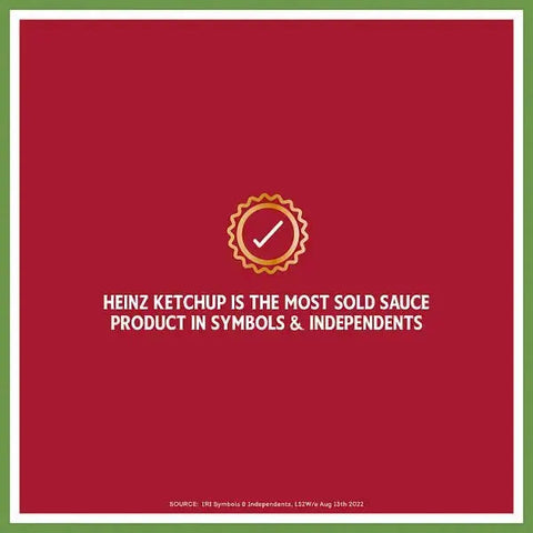 Heinz Tomato Ketchup Sauce PMP 460g (Case of 10)