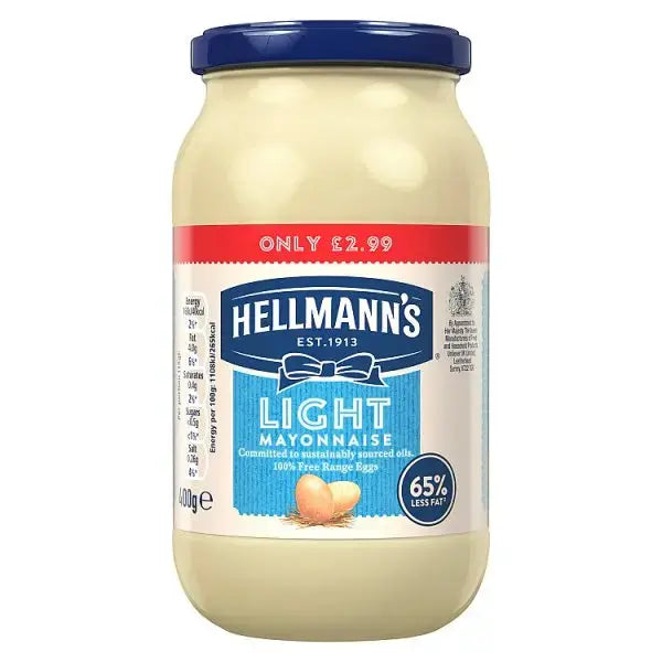 Hellmann's Mayonnaise Light 400g (Case of 6)