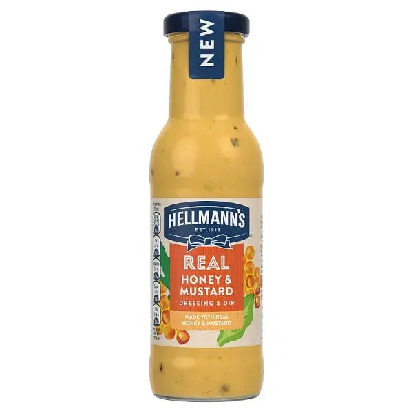 Hellmann's Salad Dressing & Dip Real Honey & Mustard 250 ml (Case of 6)
