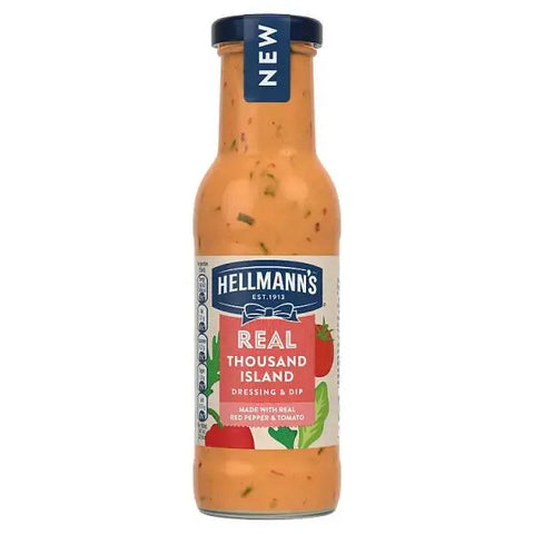 Hellmann's Salad Dressing & Dip Real Thousand Island 250 ml (Case of 6)