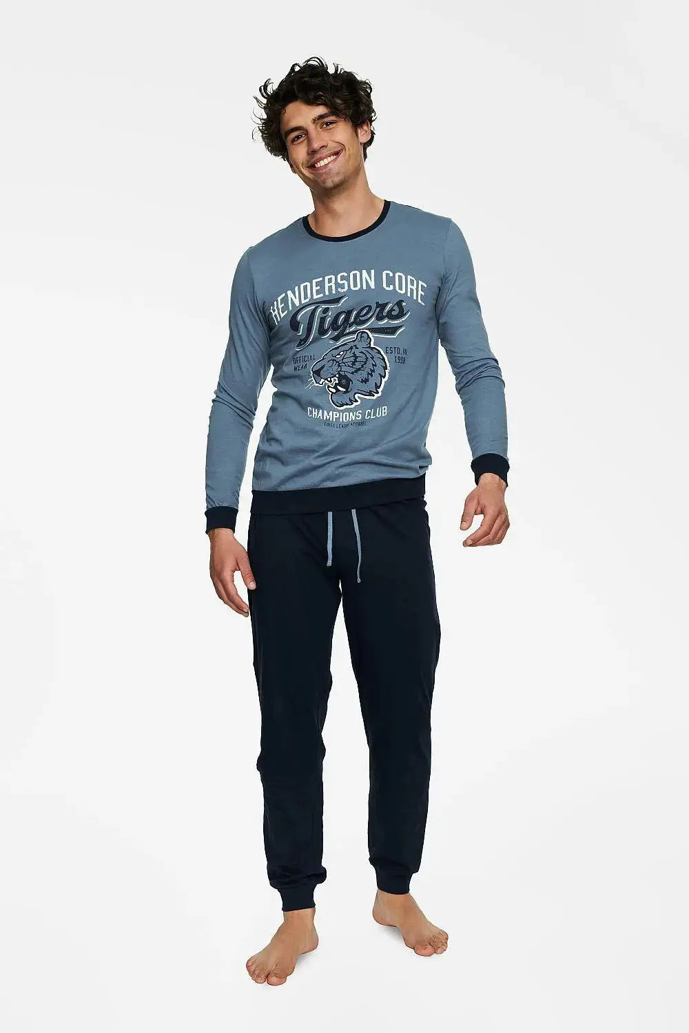Henderson long-sleeved T-shirt men's pajamas
