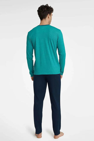 Henderson long sleeves - V neckline men's pajamas