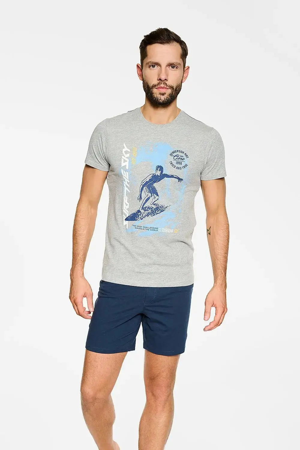 Henderson short-sleeved shirt men's pajamas