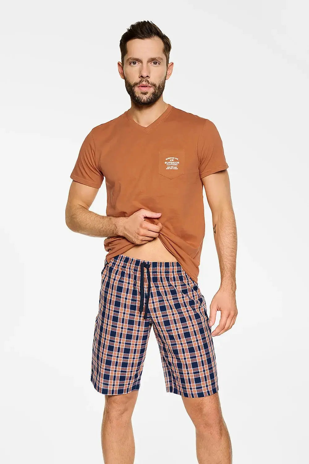 Henderson t-shirt and shorts men's pajamas