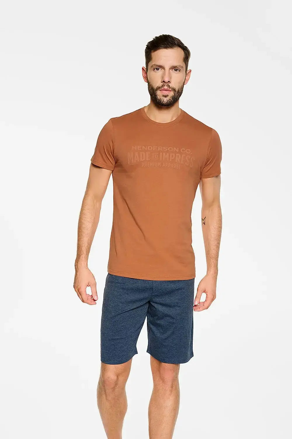 Henderson t-shirt and shorts men's pajamas