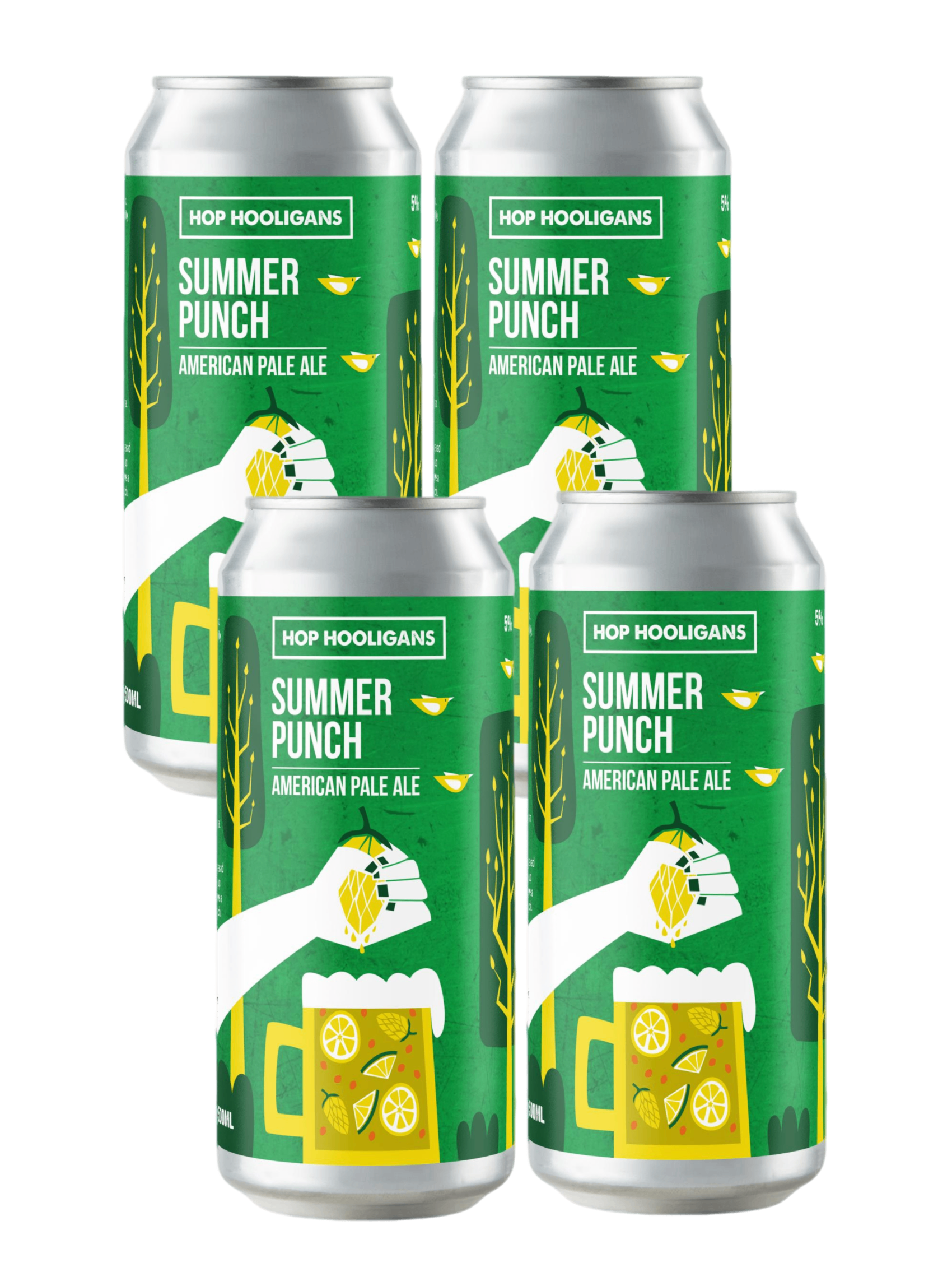Hop Hooligans Summer Punch New England Pale Ale 11.5P 4x500ml