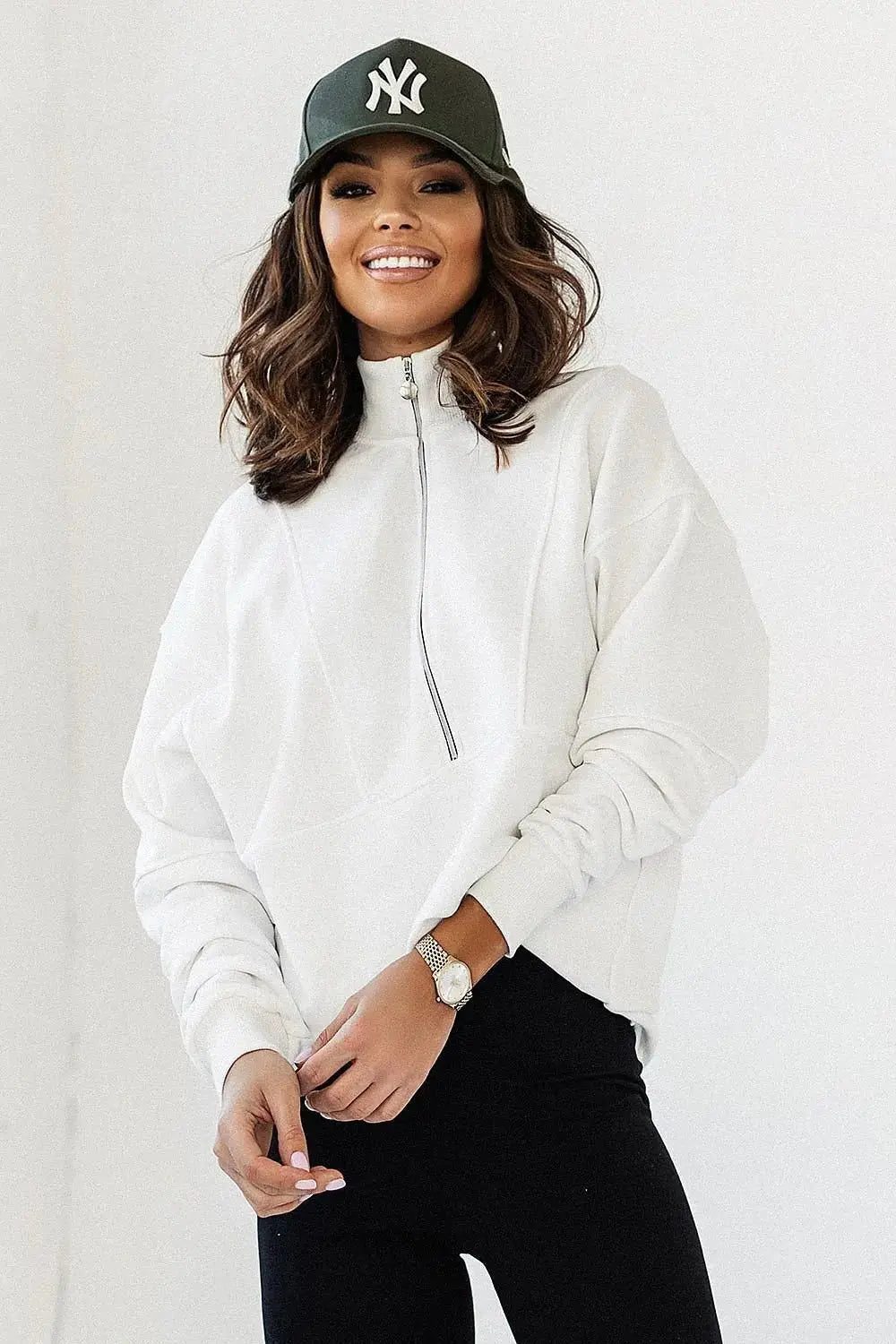 IVON tailored oversize sweatshirt