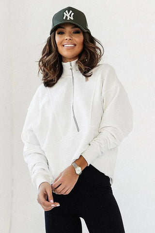 IVON tailored oversize sweatshirt