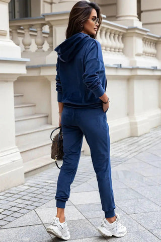 IVON very stretchy velour kanya tracksuit