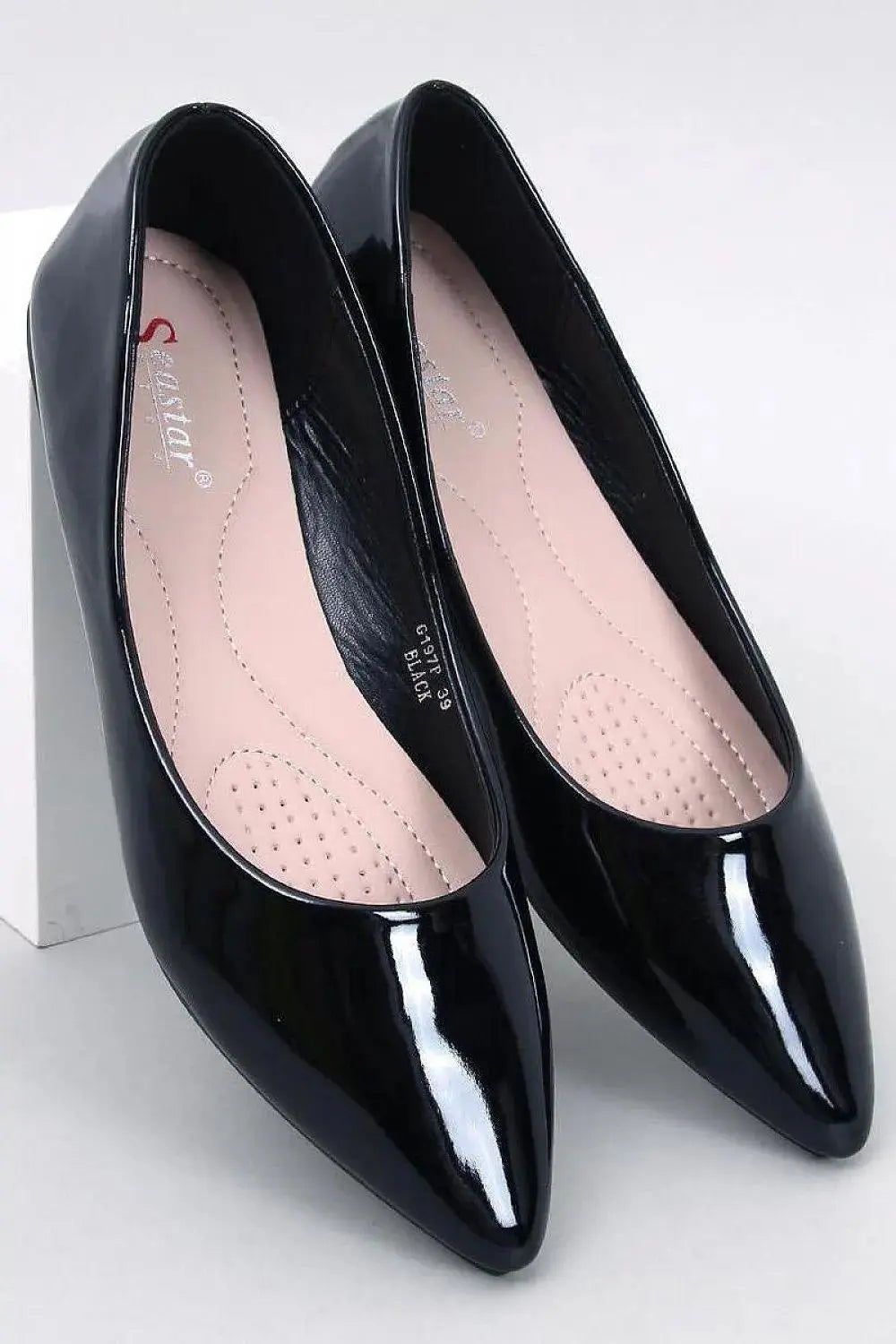 Inello Lacquered ballerinas ballet flats for women