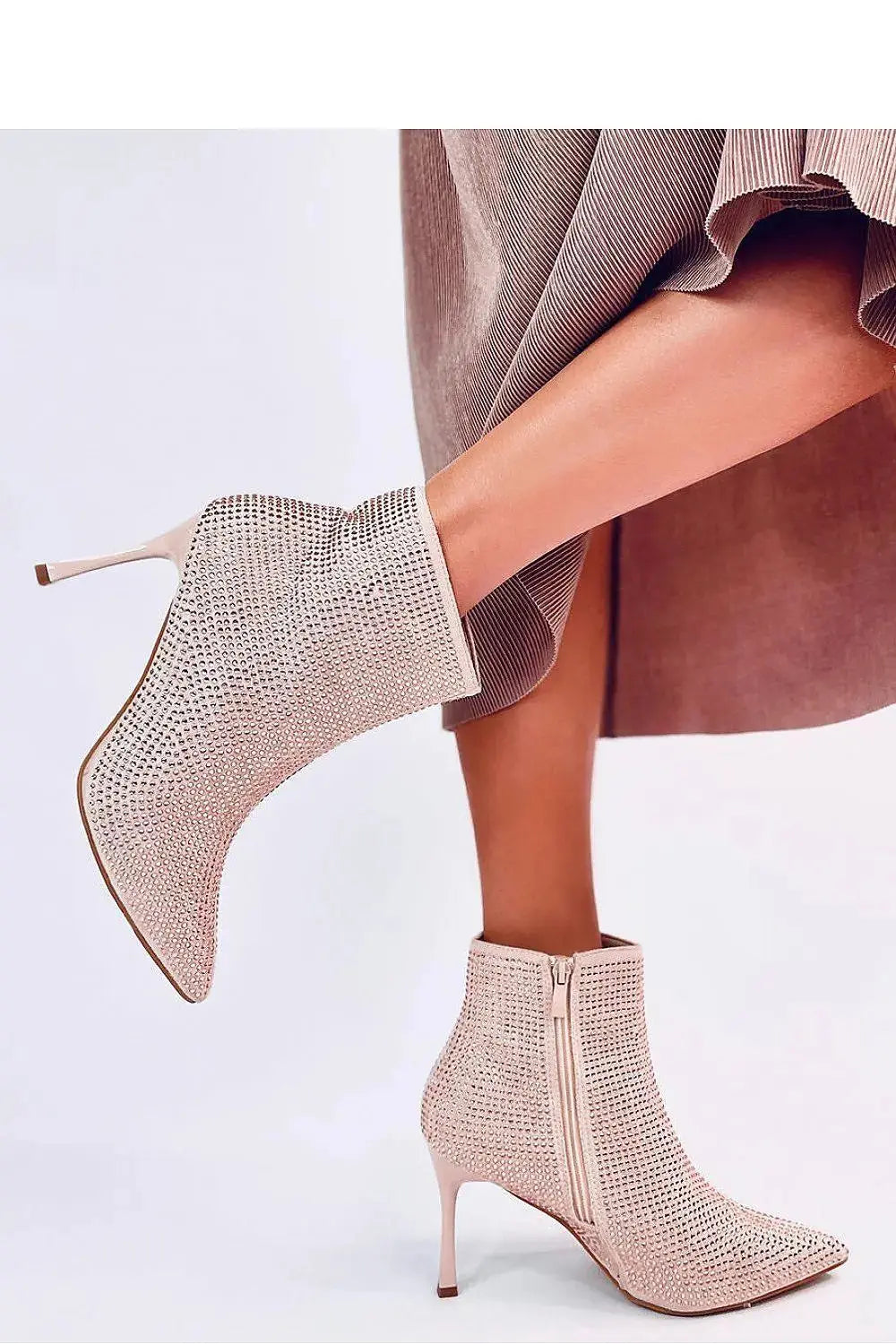 Inello women's boots on a stiletto heel with a height of 9 cm