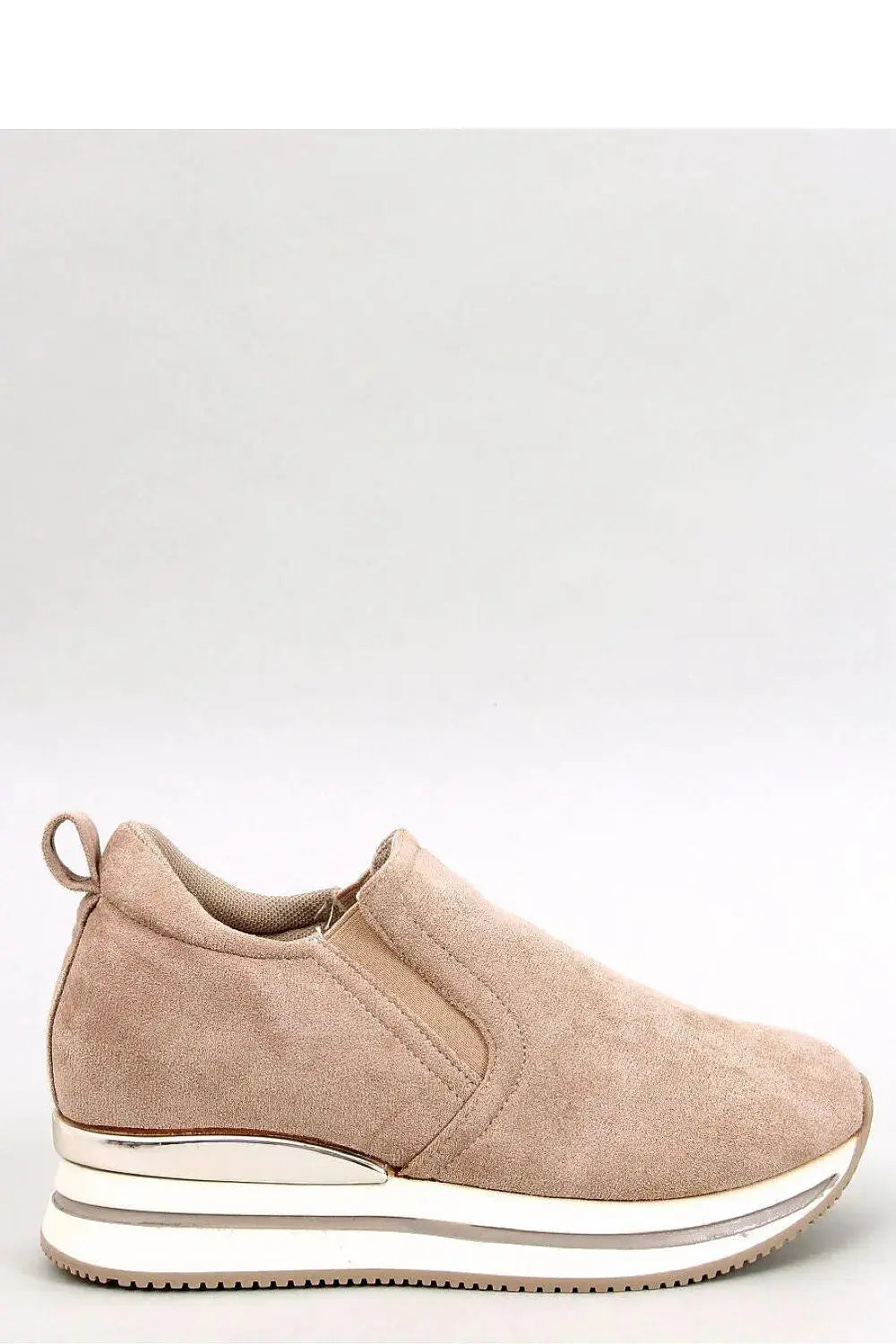 Inello women's buskin low suede slip-on half shoes