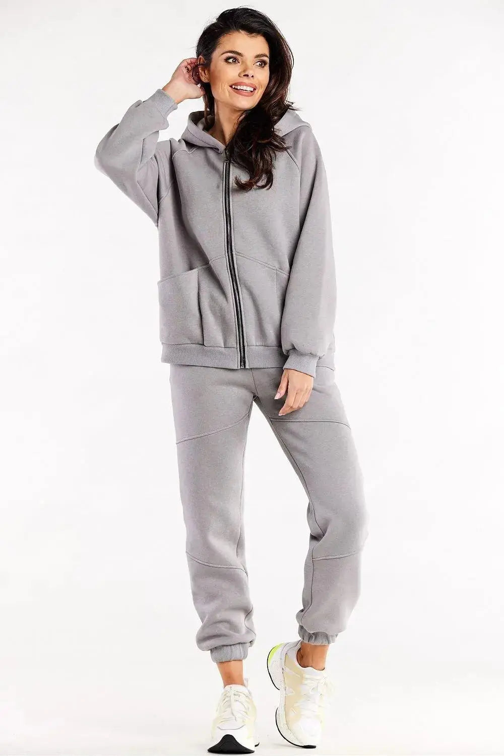 Infinite You decorative stitching loose sweatpants