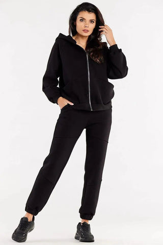 Infinite You decorative stitching loose sweatpants