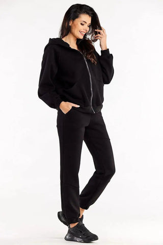 Infinite You decorative stitching loose sweatpants
