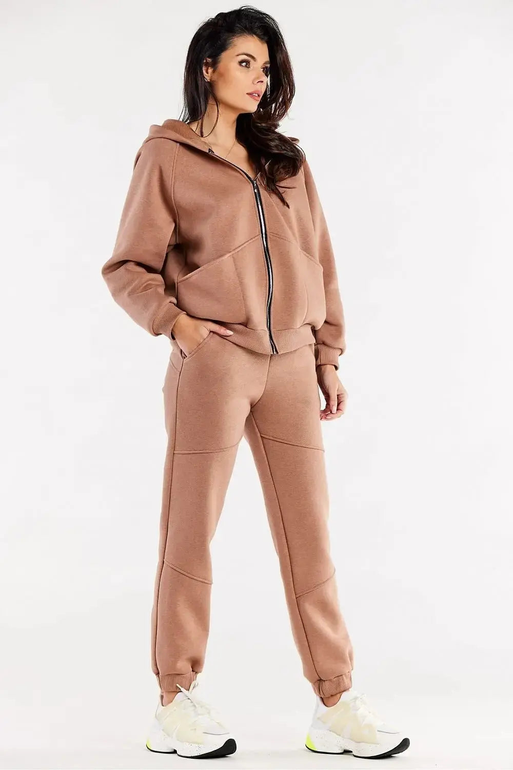 Infinite You decorative stitching loose sweatpants