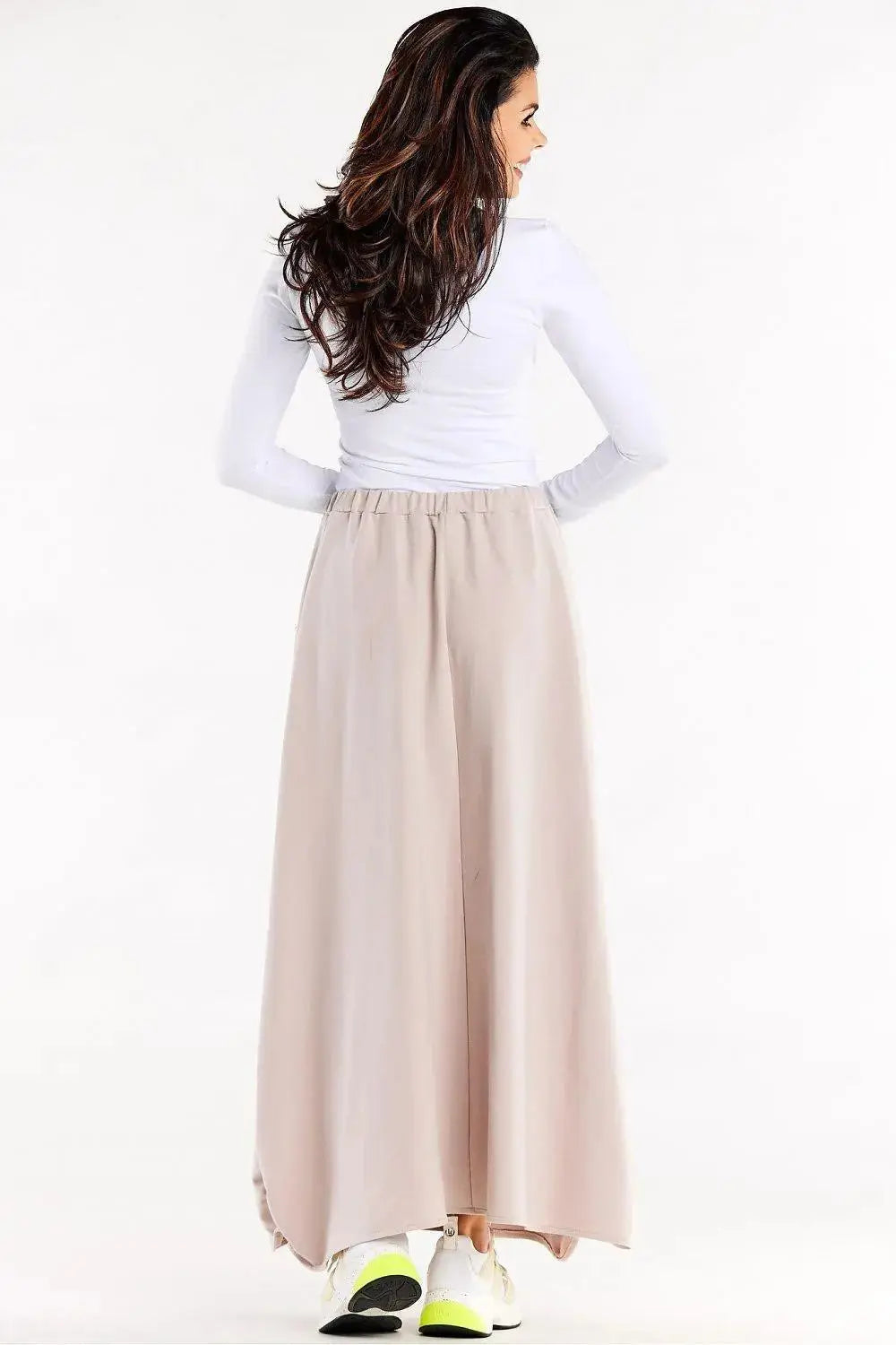 Infinite You elastic waist band long skirt