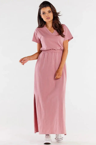 Infinite You heart neckline maxi dress