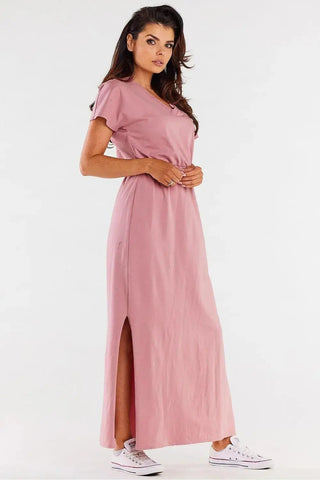 Infinite You heart neckline maxi dress