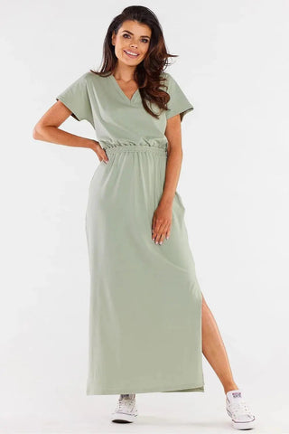 Infinite You heart neckline maxi dress