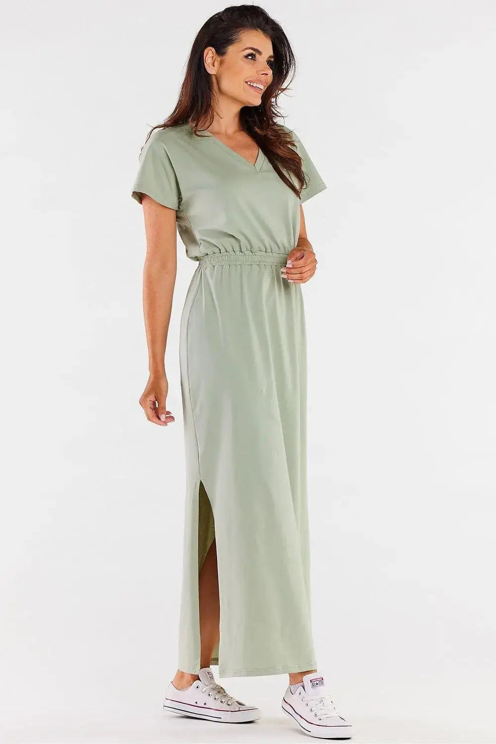 Infinite You heart neckline maxi dress