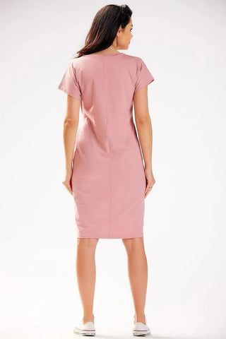 Infinite You short sleeves midi dress