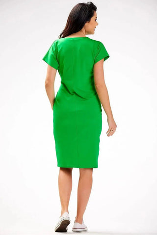 Infinite You short sleeves midi dress
