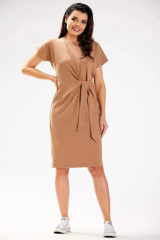 Infinite You short sleeves midi dress