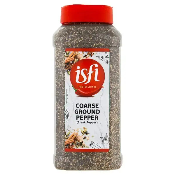 Isfi Professional Coarse Ground Pepper Steak Pepper 500g