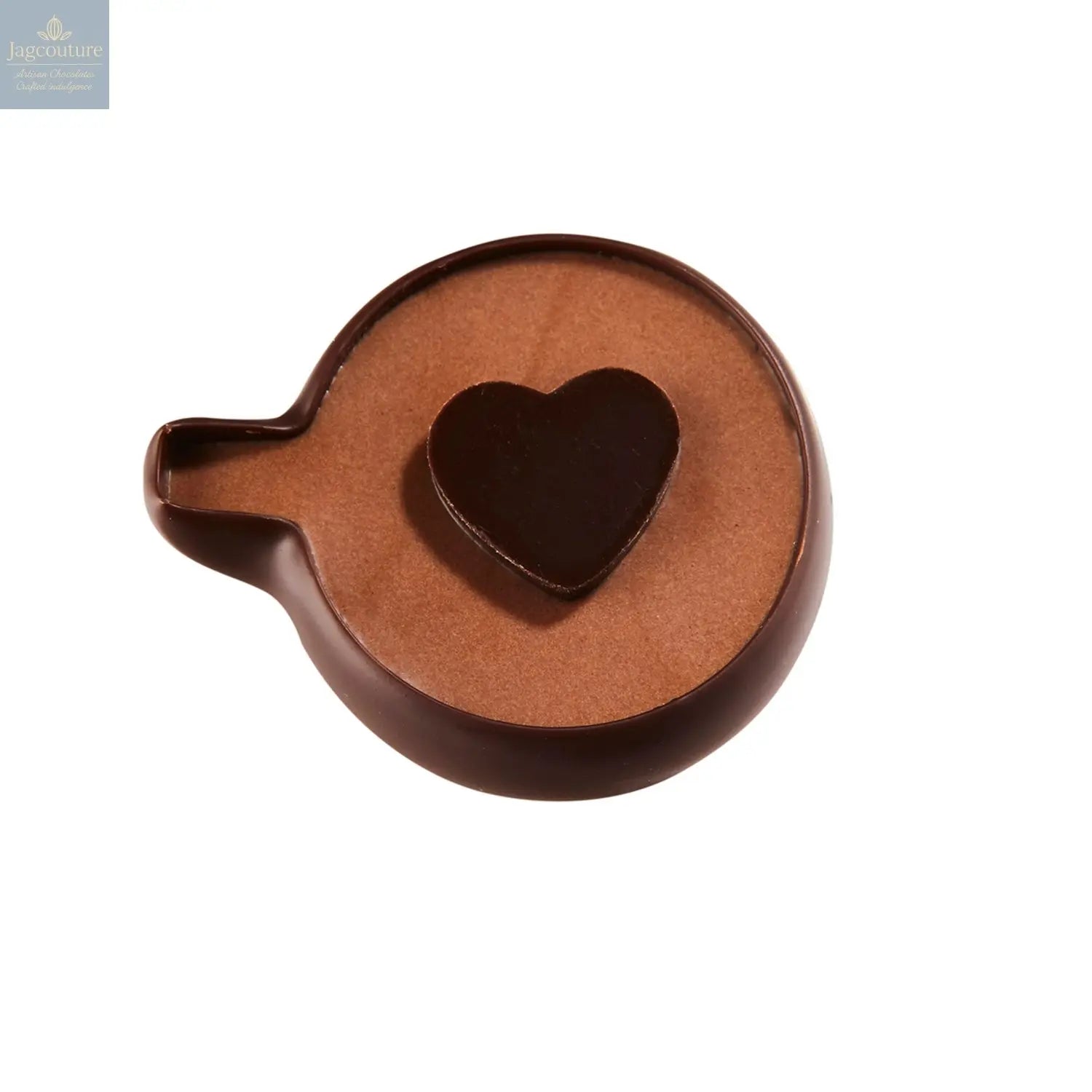 Italian Coffee - milk chocolate ganache with amaretto 13g - Jag Couture Chocolates