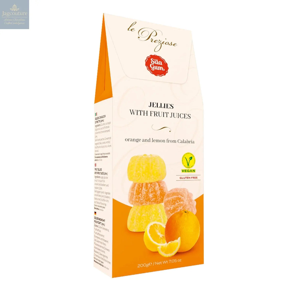 Italian orange & lemon fruit jellies Jag Couture Chocolates