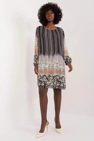 Italy Moda Colorful Printed Daydress