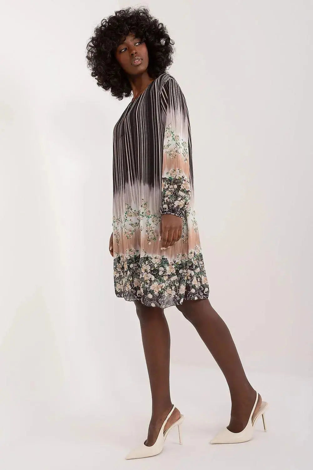 Italy Moda Colorful Printed Daydress