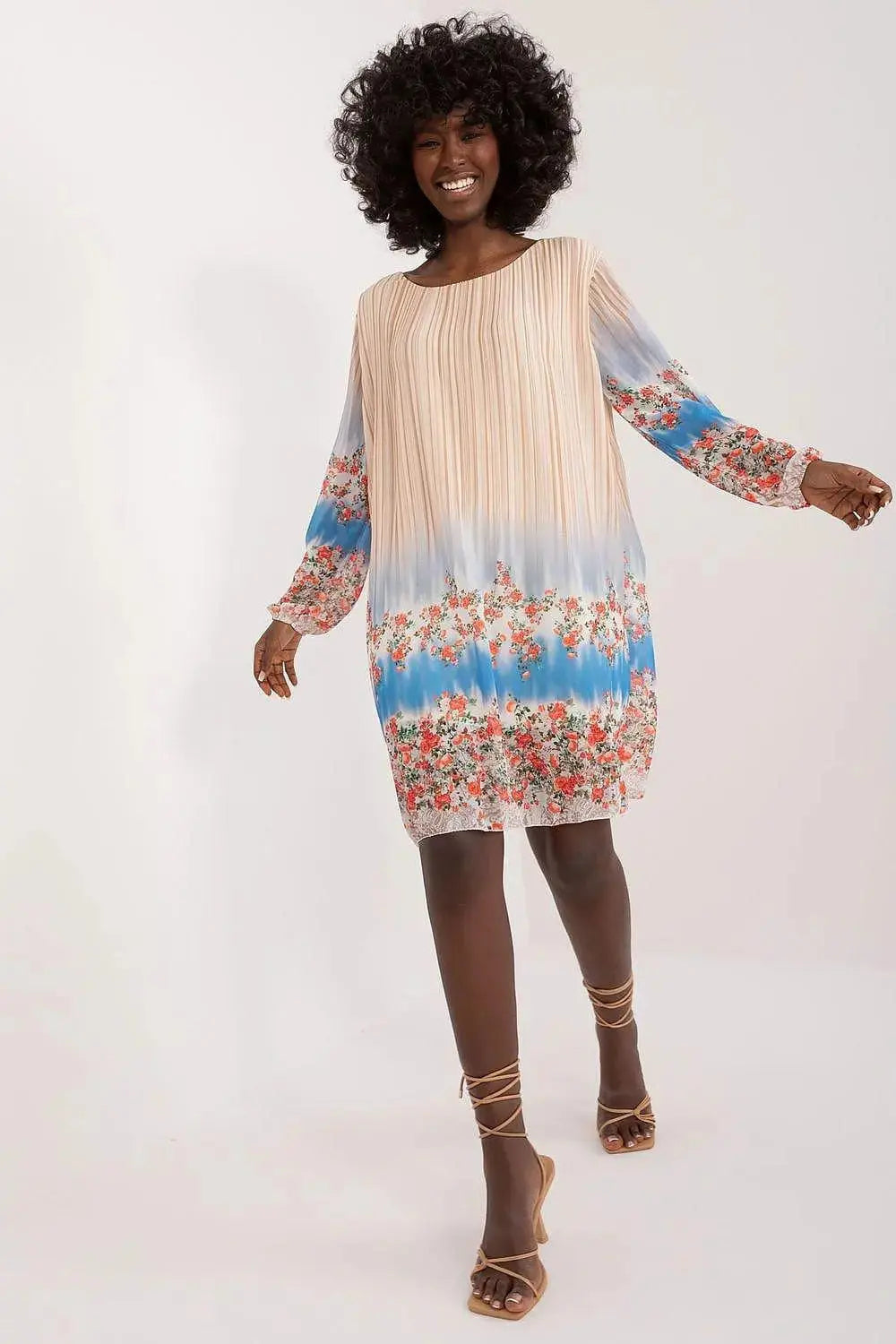 Italy Moda Colorful Printed Daydress