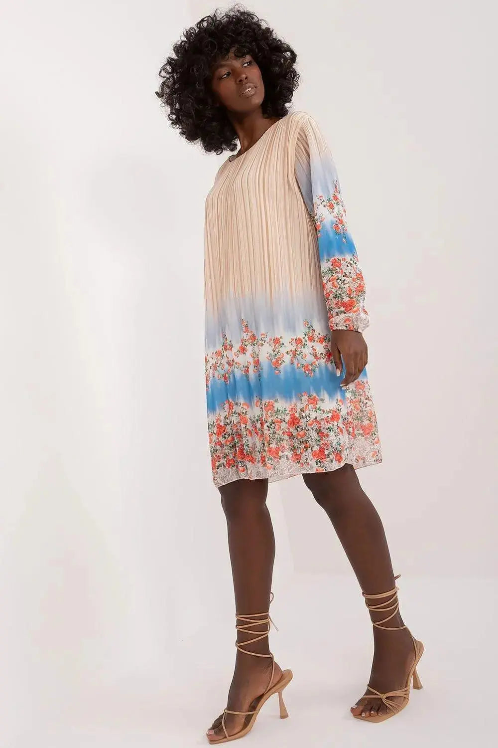 Italy Moda Colorful Printed Daydress