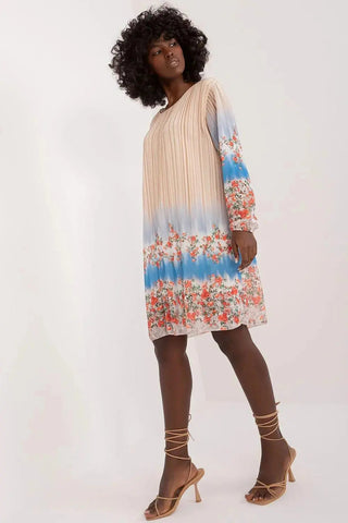 Italy Moda Colorful Printed Daydress