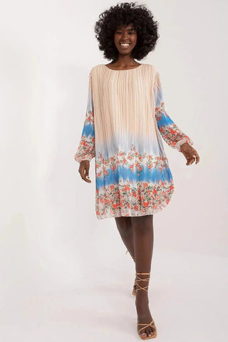 Italy Moda Colorful Printed Daydress