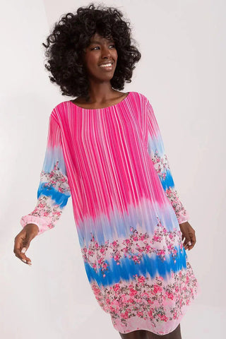 Italy Moda Colorful Printed Daydress