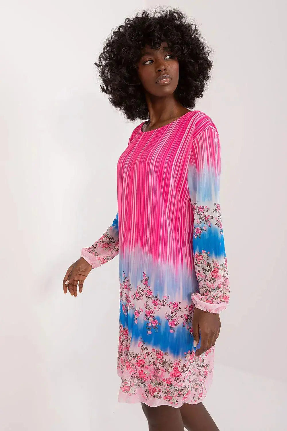 Italy Moda Colorful Printed Daydress