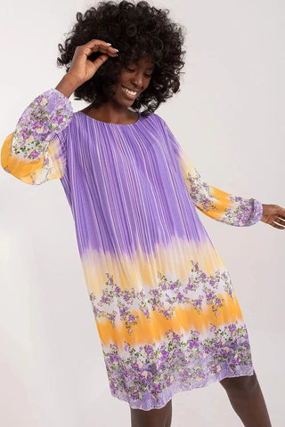 Italy Moda Colorful Printed Daydress
